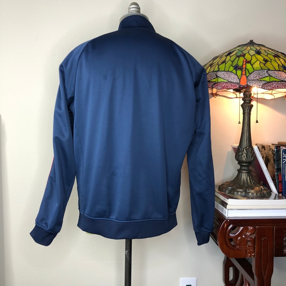 Ben Sherman Side Stripe Track Jacket Bomber Fleece - Picture 6 of 8